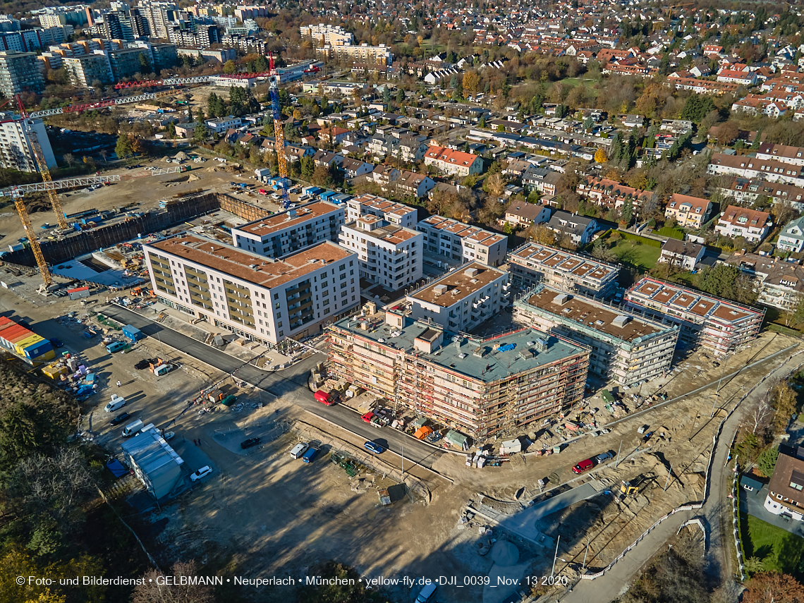 13.11.2020 - Piederstorfer Gelände und Alexisqaurtier am Karl-Marx-Ring in Neuperlach
